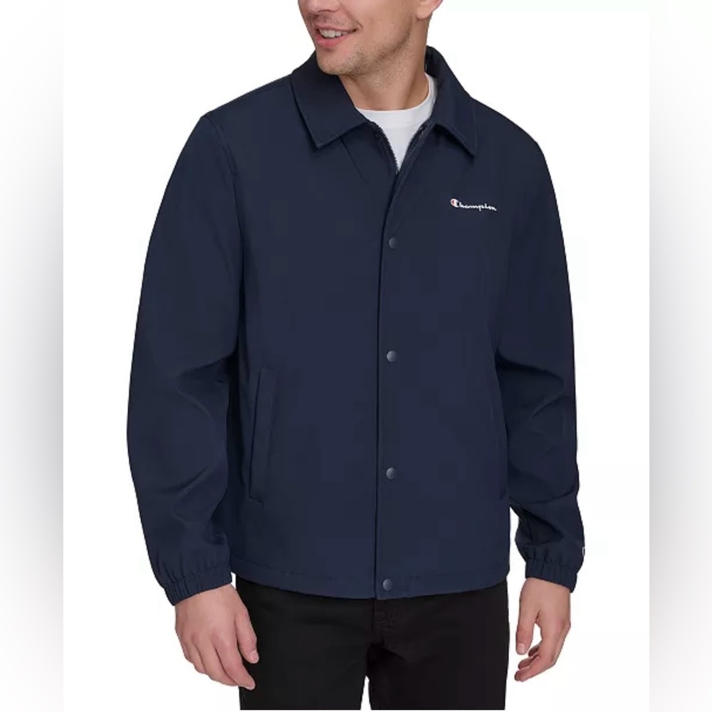 Champion Men's Navy Jacket-size M (BNWT)